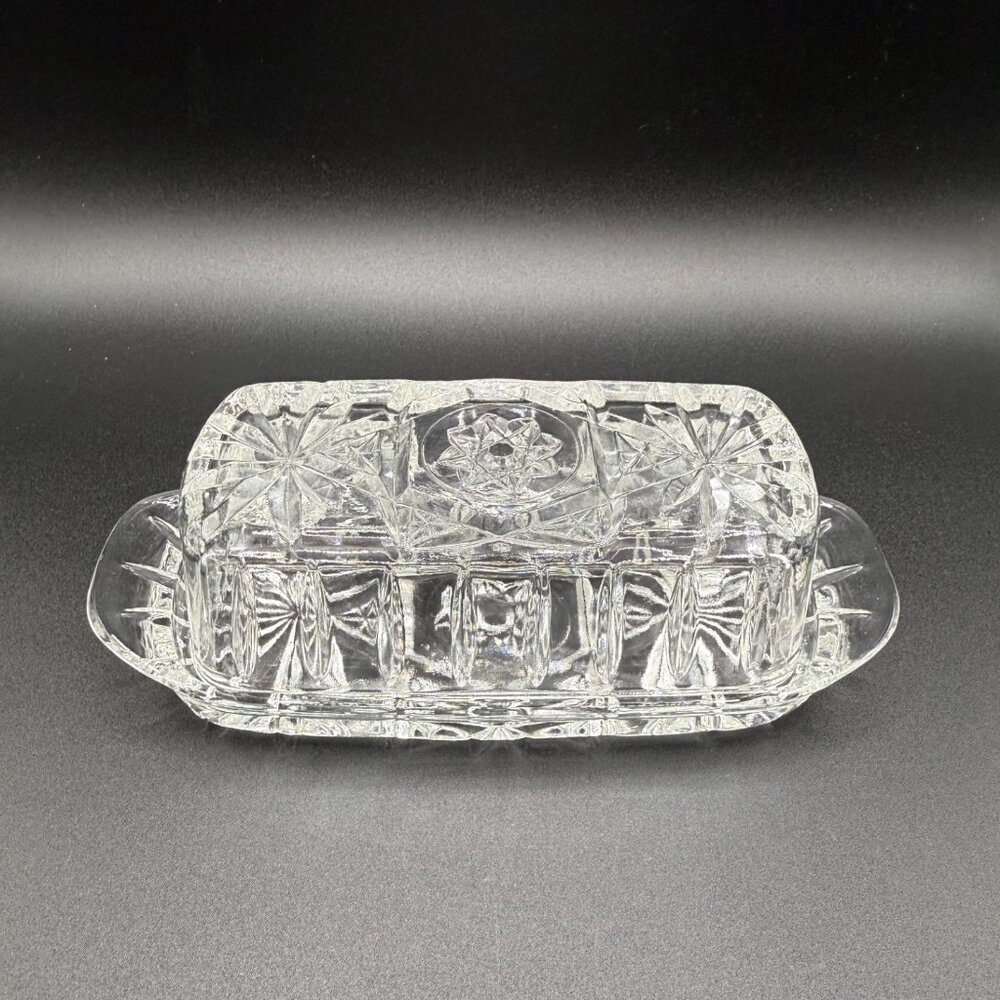 Vintage Anchor Hocking Butter Dish with Lid - Picture 3 of 6